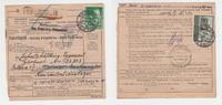 3. Reich / Konzentrationslager Buchenwald Paketmarke unterschrieben von der SS - O.Brinkmann Paketmarke an den Schutzhäftling No 33803 Konzentrationslager Buchenwald -