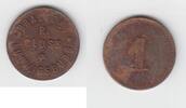 Notgeld Ludwigsburg 1 Pfennig Notgeld Ludwigsburg Brauerei R. Cluss -