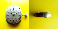 Schweiz, Damen ARMBANDUHREN-Werk, Omega 485: gut erhaltenes SEPARATES UHRWERK (Damen), ca. 1975, -