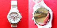 unbek. Herst.land, HERREN ARMBANDUHR, HERREN ARMBANDUHR, RIVADO-Ceramic, CHRONOGRAPH, neue Batterie, gute Funktion, -