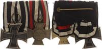 Kaiserreich Orden 2er Spange Eisernes Kreuz und Ehrenkreuz für Frontkämpfer -