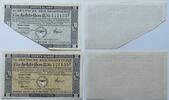 3. Reich 1 Achtellos II. und IV. Klasse 11. Deutsche Reichslotterie, Stempel: Staatl. Lotterie Einnahme Dresden A1 -