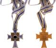 3. Reich Orden Mutterkreuz in Bronze mit Band -