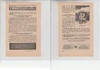 3.Reich Propaganda Flugblatt / Passierschein Russisches Flugblatt Front Nachrichten - Propaganda gegen das Dritte Reich -