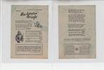 3.Reich Propaganda Flugblatt / Passierschein Russisches Flugblatt Front Nachrichten - Propaganda gegen das Dritte Reich -
