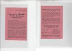 3.Reich Propaganda Flugblatt / Passierschein Russisches Flugblatt Front Nachrichten - Propaganda gegen das Dritte Reich -