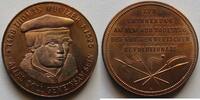 DDR, Reformation Kupfermedaille 450. Todestag von Thomas Müntzer -