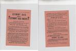 3.Reich Propaganda Flugblatt / Passierschein Russisches Flugblatt Front Nachrichten - Propaganda gegen das Dritte Reich -