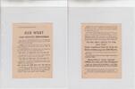 3.Reich Propaganda Flugblatt / Passierschein Russisches Flugblatt Front Nachrichten - Propaganda gegen das Dritte Reich -