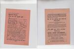 3.Reich Propaganda Flugblatt / Passierschein Russisches Flugblatt Front Nachrichten - Propaganda gegen das Dritte Reich -