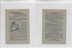 3.Reich Propaganda Flugblatt / Passierschein Russisches Flugblatt Front Nachrichten - Propaganda gegen das Dritte Reich -