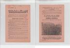3.Reich Propaganda Flugblatt / Passierschein Russisches Flugblatt Front Nachrichten - Propaganda gegen das Dritte Reich -