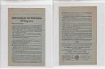 3.Reich Propaganda Flugblatt / Passierschein Russisches Flugblatt Front Nachrichten - Propaganda gegen das Dritte Reich -