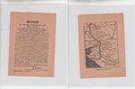 3.Reich Propaganda Flugblatt / Passierschein Russisches Flugblatt Front Nachrichten - Propaganda gegen das Dritte Reich -