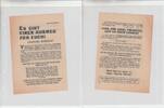 3.Reich Propaganda Flugblatt / Passierschein Russisches Flugblatt Front Nachrichten - Propaganda gegen das Dritte Reich -