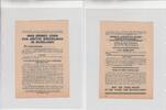 3.Reich Propaganda Flugblatt / Passierschein Russisches Flugblatt Front Nachrichten - Propaganda gegen das Dritte Reich -