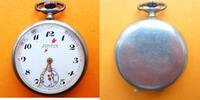 Schweiz, HERREN TASCHENUHR, solide HERREN TASCHENUHR swiss-made, Ankerhemmung, gute Funktion, ca. 1950, -