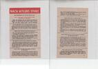 3.Reich Propaganda Flugblatt Propaganda Flugblatt gegen das Dritte Reich -