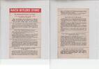 3.Reich Propaganda Flugblatt / Passierschein Russisches Flugblatt Front Nachrichten - Propaganda gegen das Dritte Reich -