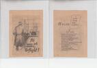 3.Reich Propaganda Flugblatt / Passierschein Russisches Flugblatt Front Nachrichten - Propaganda gegen das Dritte Reich -