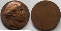 Schweiz, Chaux-de-Fonds einseitige Bronzemedaille auf Jean Pierre Droz, Schweizerische Numismatische Gesellschaft -