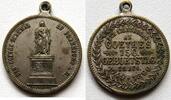 Frankfurt, Main, Stadt Medaille Goethe-Denkmal, 150. Geburtstag von J. W. Goethe, -