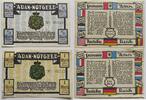 Wiesbaden, Hessen 1/2, 1 Mark Dr. Freytag, Souveräner Aran, Notgeld -