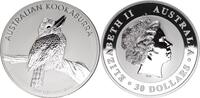 Australien 30 Dollars 1kg Silber Kookaburra -