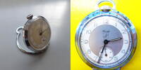 Deutschland, Herren Taschenuhr, KIENZLE- Taschenuhr, Cal. 46/0e-Ankerhemm.-gute Funktion-ab 1960-zum Aufstellen, -