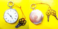 Schweiz, Damen Taschenuhr, DAMEN TASCHENUHR, Zylinderhemmung, Schlüsselaufzug, gute Funktion-wohl vor 1900, -