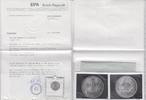 Deutschland / DDR 1 Mark 1 Mark DDR 1980 A st matt mit Expertise Papproth sehr seltene gute Prägung -