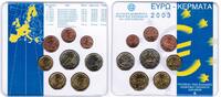 Griechenland Offizieller Kurssatz 2003 Griechenland Offizieller Kurssatz 2003 mit Euromünzen -