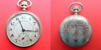 unbek. Herstellungsland, HERREN TASCHENUHR, HERREN TASCHENUHR, Ankerhemmung, einfacher Aufbau, gute Funktion, ca. 1930, -