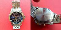 Japan, Herren-ARMBANDUHR, besonderer HERREN Chronograph, ASTRON, neue Batterie, gute Funktion, -
