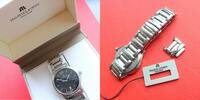 Schweiz, HERREN ARMBANDUHR, Elegante Quartz HERREN ARMBANDUHR, Maurice Lacroix, gute Funktion, -