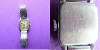 Deutschland, DAMEN ARMBANDUHR, Vintage DAMEN ARMBANDUHR, deutsches Gehäuse, interess. Armband, gute Funktion, -