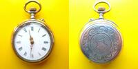 Schweiz, DAMEN Taschen UHR, DAMEN TASCHENUHR (gewisser Schaden), Zylinderhemmung, gute Funktion, ca. 1900, -