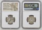 CILICIA, TARSUS AR Stater Kilikien, Tarsos - Mazaeus Stater 361-328 v.Chr. - Löwe attackiert Stier -