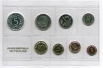Deutschland / BRD / Kurssätze 1Pf. bis 5 DM Kurssatz Bundesrepublik Deutschland 1967G Polierte Platte Auflage nur 3600 Stück -