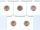 Bundesrepublik Deutschland 2 Cent 2024 ADFGJ stempelglanz 17,00 EUR  + 5,00 EUR frais d'envoi