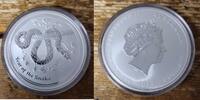 Australien 8 Dollar Jahr der Schlange Lunar-Serie II 5 Unzen Silber -