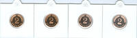 Bundesrepublik Deutschland  2 Pfennig 1974 DFGJ PP
