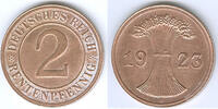 Nach Stabilisierung der Mark 1923-1933 (1936) 2 Rentenpfennig -