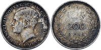 Portugal 200 Reis 1909 Portugal Manuel II 200 Reis 1909 Lisbonne s+ 10,00 EUR envoi gratuit