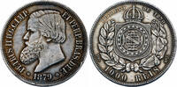 Brésil 1000 Reis Brésil Pedro II 1000 Reis 1879 -