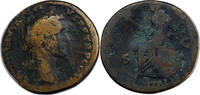 Antonin le Pieux Sesterce 140-144 Rome Empire romain -