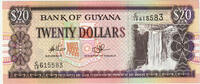 Guyana 20 Dollars Guyana 20 Dollars 1996 -