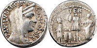 République romaine Paullus Aemilius Lepidus Denier 62 BC Rome République romaine -