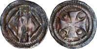 France Comté de Hainaut Jeanne de Constantinople Maille 1206-1244 Valenciennes -