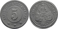 Europa 5 pfennig Notgeld (Emergency money) - zinc 1918, Fulda, Germany -